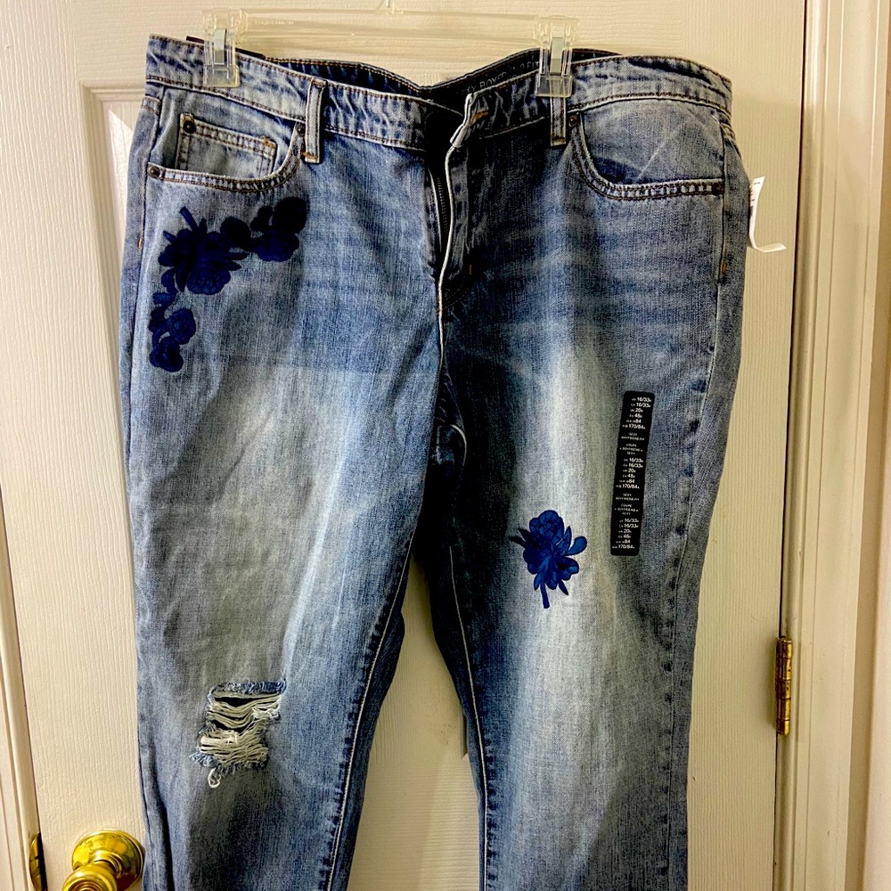 NWT boyfriend flora Jean by the GAP
